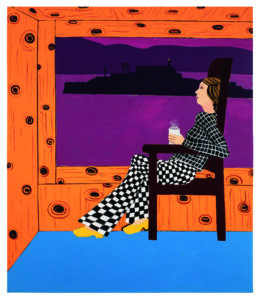 joan brown the night before the alcatraz swim